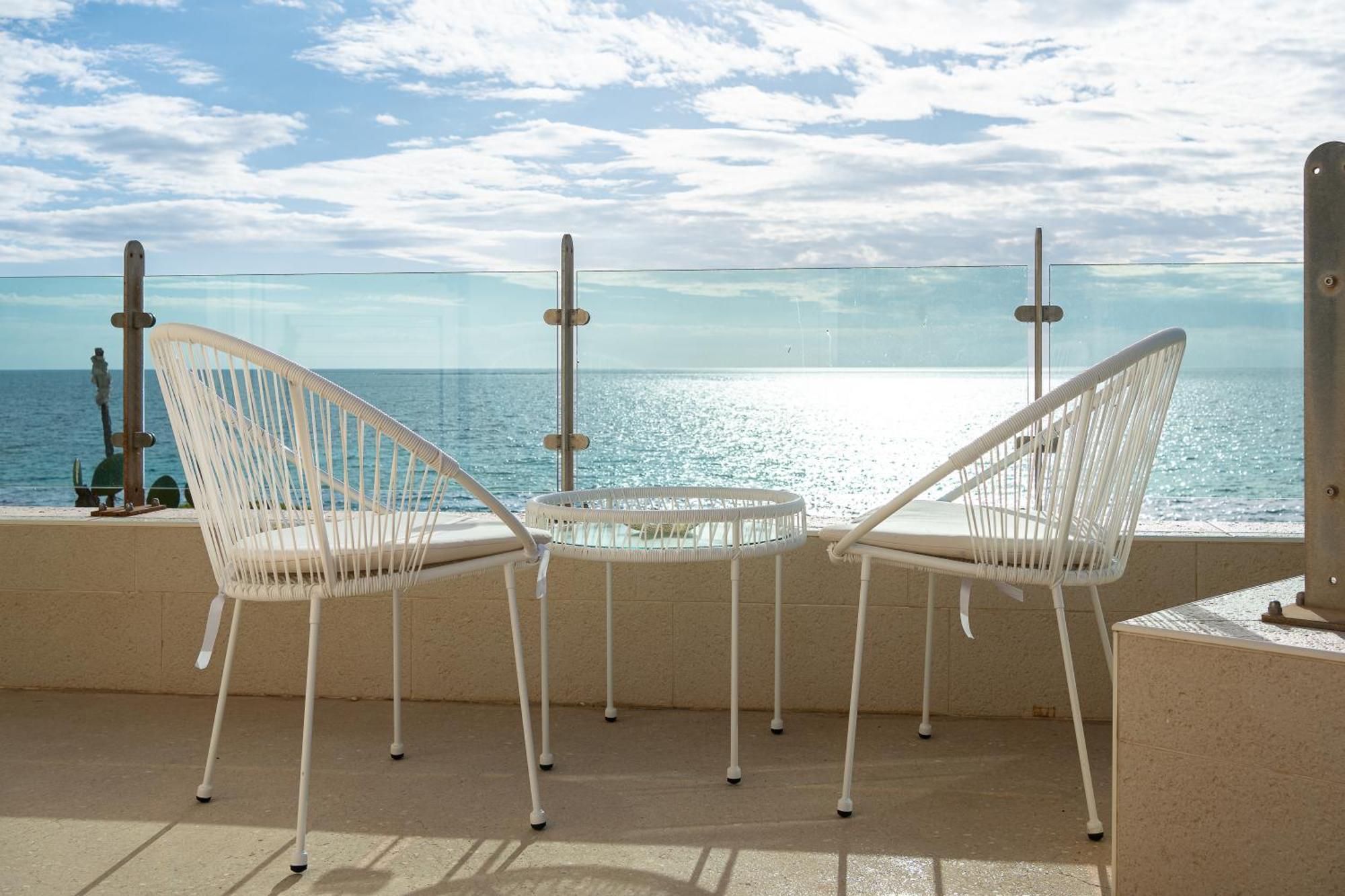 Preferisco B&B E Trattoria Sul Mare Torre Suda Kültér fotó
