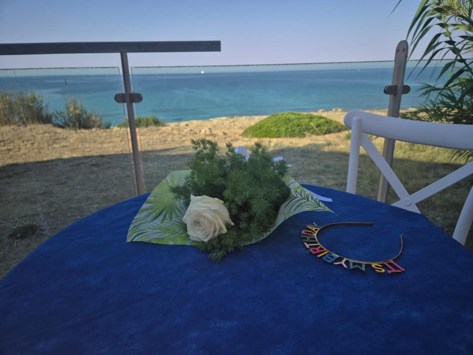 Preferisco B&B E Trattoria Sul Mare Torre Suda Kültér fotó